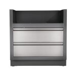 Meuble oasis pour barbecue encastrable napoleon prestige pro 500 / prestige 500 / lex 485