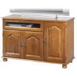 M&s - meuble rack hifi chne 3 portes dessus relevable