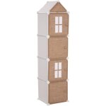 Meuble de rangement colonne jute atmosphera