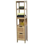 Madeinnature - meuble pour salle de bain bambou, disponible en 4 dclinaisons meuble toilette ou salle ...