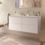 Salgar - meuble de salle de bain 120 cm dimensions 120 cm couleur blanc mat miroir sans miroir colonne ... Salgar - meuble de salle de bain 120 cm dimensions 120 cm couleur blanc mat miroir sans miroir colonne ...