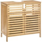 Five simply smart - meuble sous lavabo en bambou sicela - 60 x h. 80 cm