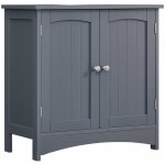 Meuble sous lavabo meuble de salle de bain placard de rangement 2 portes battantes 1 tagre rglable ...