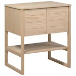 Mob - in - meuble sous vasque plaqu� ch�ne naturel atoll 70cm