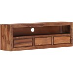Vidaxl - meuble tv 120x30x40 cm bois solide