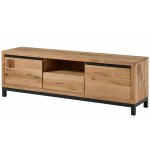 Massivmoebel24 - meuble tv 170x40 chêne sauvage huilé bois naturel villanders 113 Massivmoebel24 - meuble tv 170x40 chêne sauvage huilé bois naturel villanders 113