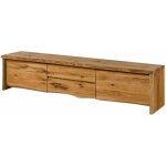 Meuble tv 220x45 ch�ne sauvage huil� bois naturel pure oak 704