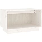Meuble tv blanc 60x35x35 cm bois de pin massif vidaxl
