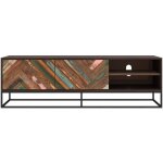Rendez - vous déco - meuble tv en bois d'acacia et bois recyclé 145 cm - krabi Rendez - vous déco - meuble tv en bois d'acacia et bois recyclé 145 cm - krabi