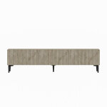 Meuble tv en bois  oscar  - 180 x 31 x 45 cm - beige