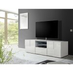 Azura home design - meuble tv dama blanc 181cm