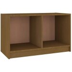 Meuble tv marron miel 70x33x42 cm bois de pin massif vidaxl Meuble tv marron miel 70x33x42 cm bois de pin massif vidaxl