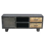Meuble tv métal et bois jodhpur 150 cm Meuble tv métal et bois jodhpur 150 cm