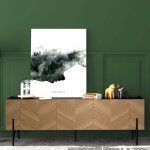 Meuble tv vintage bois motif chevron sequoia Meuble tv vintage bois motif chevron sequoia