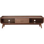 Miliboo - meuble tv vintage bois noyer 180 cm hallen Miliboo - meuble tv vintage bois noyer 180 cm hallen