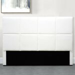 Meubler design - tête de lit design alexi - blanc - 160 cm, polyuréthane, rectangulaire, style contemporain, ... Meubler design - tête de lit design alexi - blanc - 160 cm, polyuréthane, rectangulaire, style contemporain, ...
