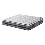 Meubletmoi - matelas 140 x 190 cm ressorts 5 zones et surmatelas latex - helios