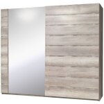 Meublorama - armoire romi ? 2 portes coulissantes avec miroir ? l200 cm Meublorama - armoire romi ? 2 portes coulissantes avec miroir ? l200 cm