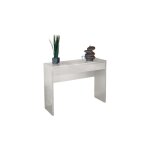 Meublorama - meuble d'entre, console arena coloris blanc. meuble design pour votre entre