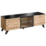 Meublorama - meuble tv tino. idéal pour votre salon. look tendance type industriel, bois, verre et métal. ... Meublorama - meuble tv tino. idéal pour votre salon. look tendance type industriel, bois, verre et métal. ...