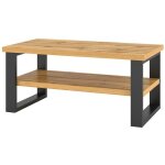 Meublorama - table basse design collection milo coloris chne. meuble idal pour votre salon.