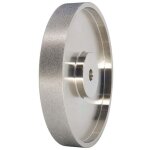 Meule diamant cbn 6 x 1 pouce mandrin 1 / 2 pouce aff�tage acier rapide grain 180