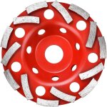 Meule diamant�e 125 mm x 22, 23 mm disque abrasif diamant� extra speed pour b�ton, granit, pierre, ma�onnerie, ...