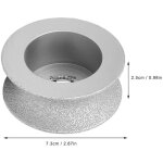Meule diamant�e, disque de meulage diamant� �lectroplaqu�, meule diamant�e � haut rendement, meule diamant�e ...