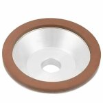 Meule diamante en forme de bol meule diamante 100 mm meule 180 meule pour carbure