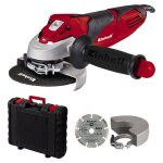Einhell - meuleuse d'angle �125mm te - ag 125 / 750 kit (750 w, longueur du c�ble : 3 m) livr� en coffret ...