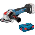 [jamais utilise] meuleuse d'angle bosch pro 18v x - lock 125mm + coffret l - boxx gwx 18v - 10 pc (sans ...