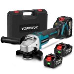 Onevan - meuleuse d'angle sans fil 125 mm, 4 vitesses meuleuse brushless, avec deux batteries de 4. 0ah ... Onevan - meuleuse d'angle sans fil 125 mm, 4 vitesses meuleuse brushless, avec deux batteries de 4. 0ah ...