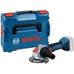 Meuleuse angulaire sans fil gwx 18v - 8 bosch avec x - lock, sans batterie ni chargeur en l - boxx