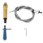 Meuleuse d'arbre flexible 6 mm, arbre flexible poign�e flexible de mandrin d'arbre flexible de 0, 5 � ...