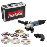 Meuleuse makita ga5030rsp6 720w  125mm (coffret alu)