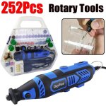 Meuleuse multi - rotation compl�te dremel compatible 252pc accessoires ponceuse kit 2024