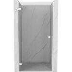 Mexen lunar - b porte de douche pivotante gauche 50 cm, transparente, blanche - 832 - 050 - 000 - 20 ...