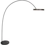 Mexlite - lampadaire - luna - arc - noir - mtal - lampe arque -