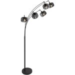 Mexlite - lampadaire - tenebris - noir - verre métal - lampe en Mexlite - lampadaire - tenebris - noir - verre métal - lampe en