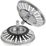 2pcs filtre  vier / bouchon de bonde pour vier bouchon d'vier trou passoire de cuisine / salle de ...