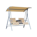 Mh - balancelle de jardin beige 2 places yu Mh - balancelle de jardin beige 2 places yu