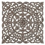 D�coration murale carr�e m�daillon ancona - mh london