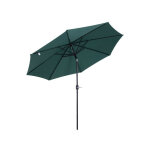 Parasol rond umbrella inclinable diam�tre 300cm vert
