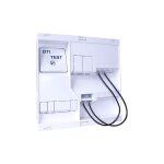 Michaud - tableau de communication neo grade 1 4rj45 dti + filtre tv2s