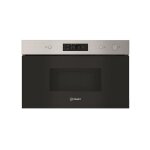 Micro - ondes encastrable, inox, solo, 22 l, plateau 25 cm, dconglation indesit - imk11x