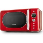 Micro - ondes grunkel 20 l de capacit� avec design vintage et 5 niveaux de puissance. fonction de d�givrage ...