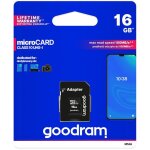 Carte mémoire goodram m1aa - 0160r12 16 go microsdhc classe 10 uhs - i Carte mémoire goodram m1aa - 0160r12 16 go microsdhc classe 10 uhs - i