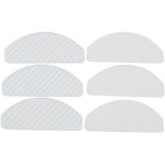 Microfibre pour yeedi 2pro, lot de 6 serpill�res de rechange en microfibre pour aspirateur, r�utilisables ...