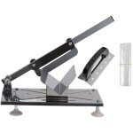 Microtome r�glable pour viande congel�e, conception � double lame, acier alli�, acier inoxydable, �conomie ...