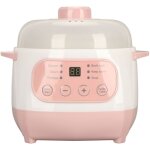 Mijoteuse, 200w 1l petite mijoteuse avec pot int�rieur en c�ramique temp�rature et dur�e r�glables mini ...